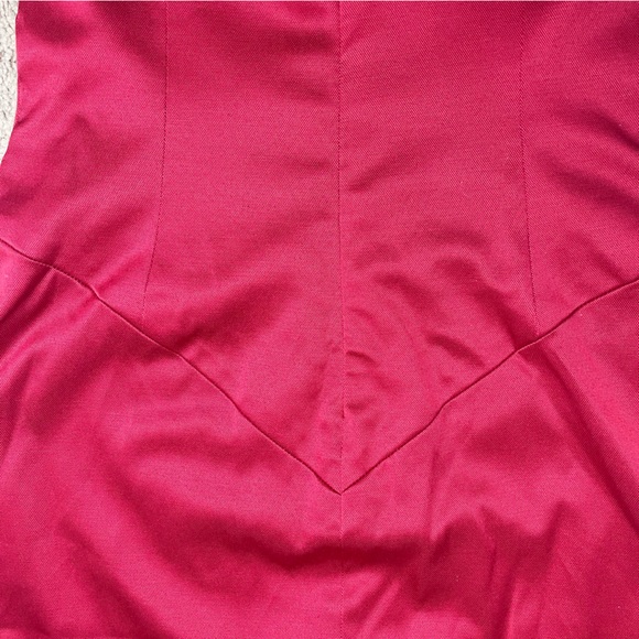 Black Halo Dress Size 2 Reynier Mini NWT Flame Red - Picture 5 of 6